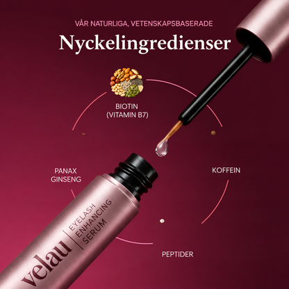 Velau™ Fylligare & längre fransar