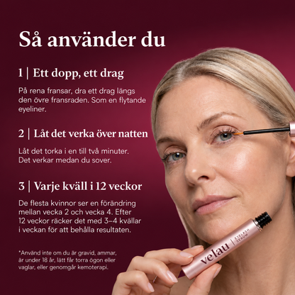 Velau™ Fylligare & längre fransar
