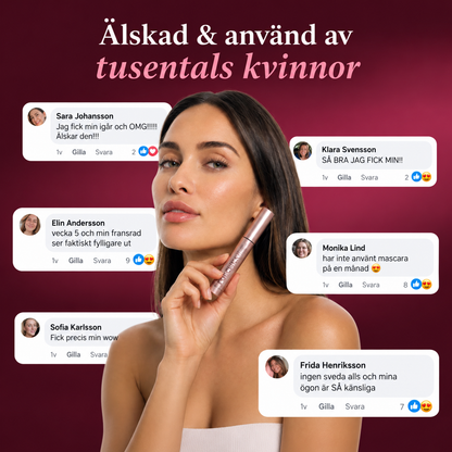 Velau™ Fylligare & längre fransar