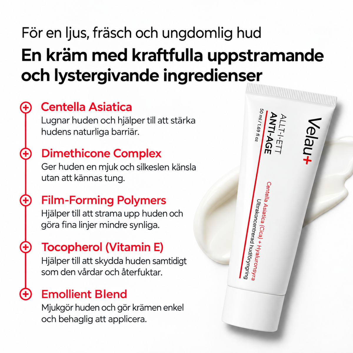 Velau™ Anti-Age Kräm (Allt-i-Ett)